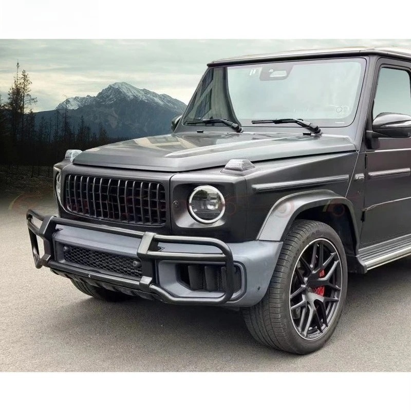 Stainless Steel Front Bumper Grille for G-Class W465 2025 G63 G500 G550 Car Body Kit Part